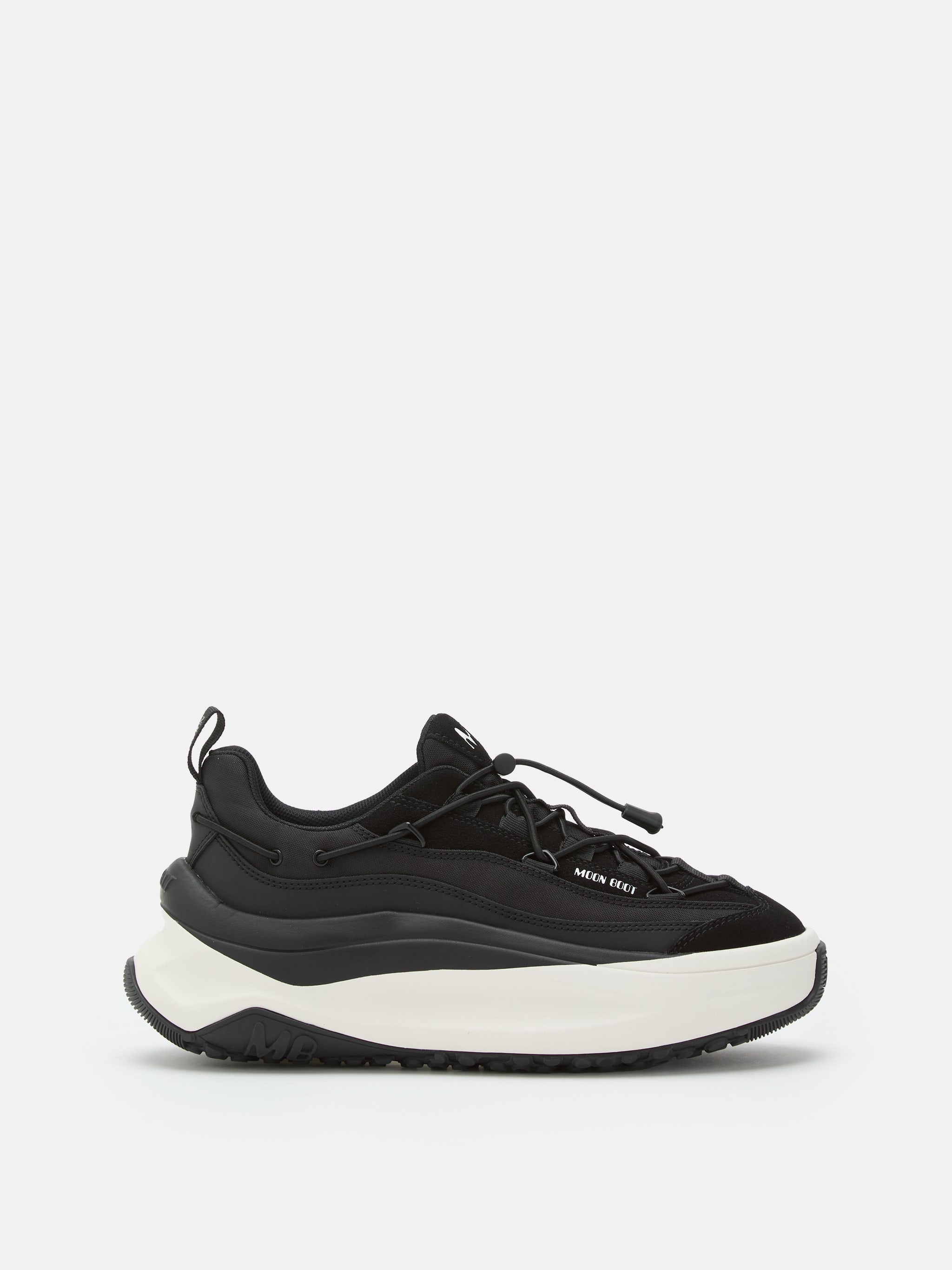 SAPATOS DE CORRIDAS MOON247 XLACE PRETO E BRANCO