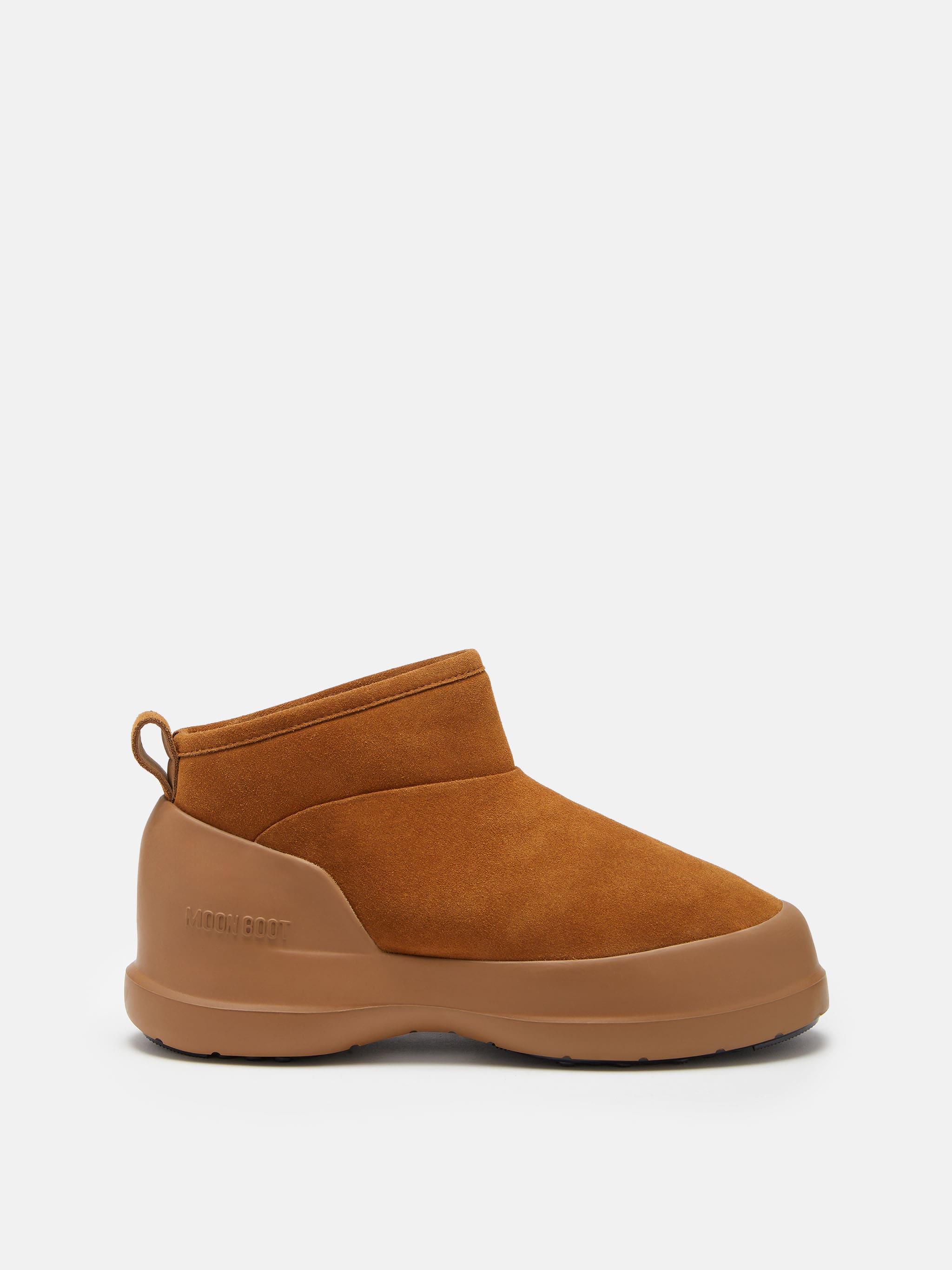 BOTA DE BORRACHO MEZZALUNA MARROM SUEDE