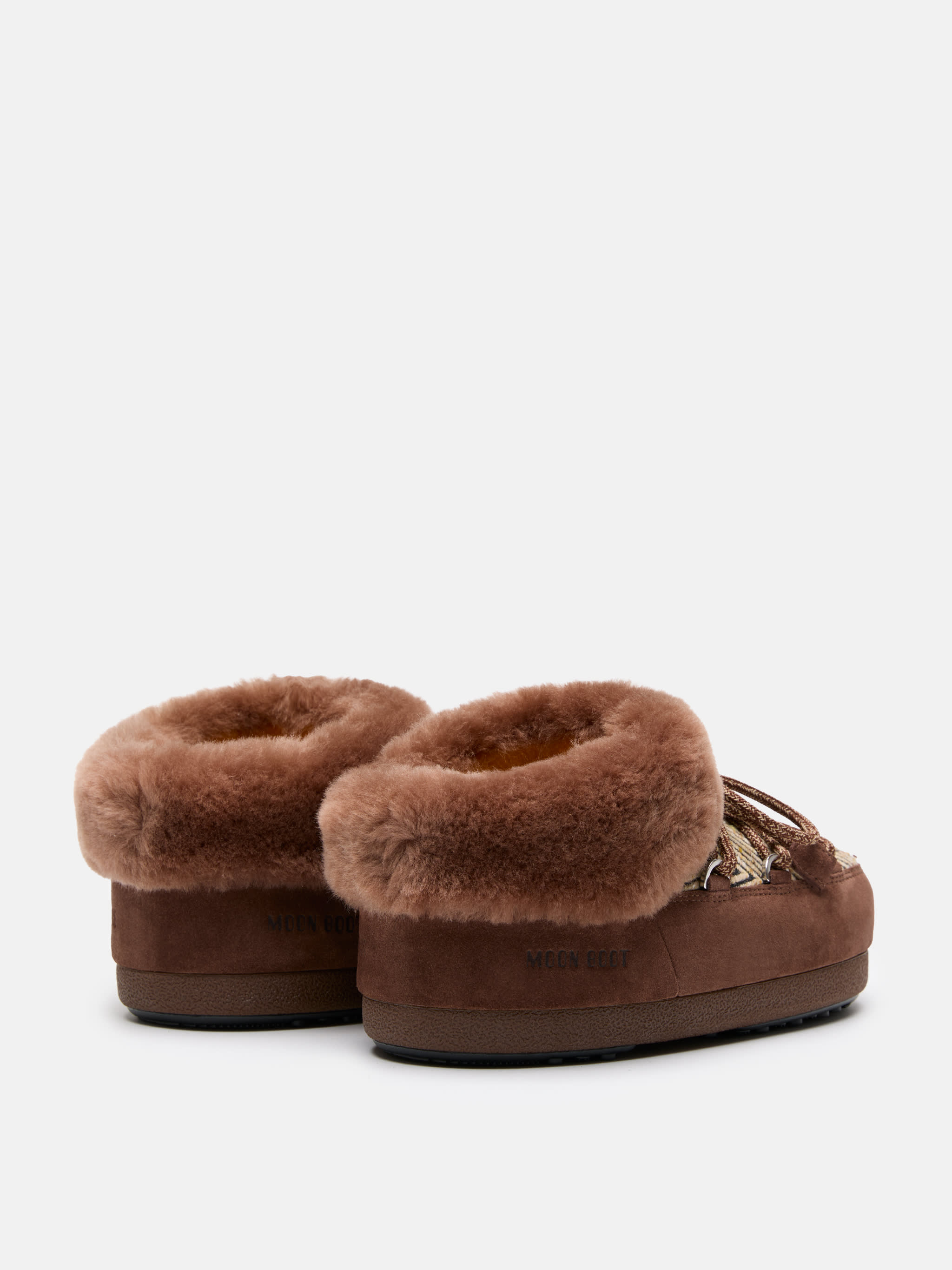 MULES MOON BOOT X GUEST IN RESIDENCE EVX CHALET COCOA FUR FALSO