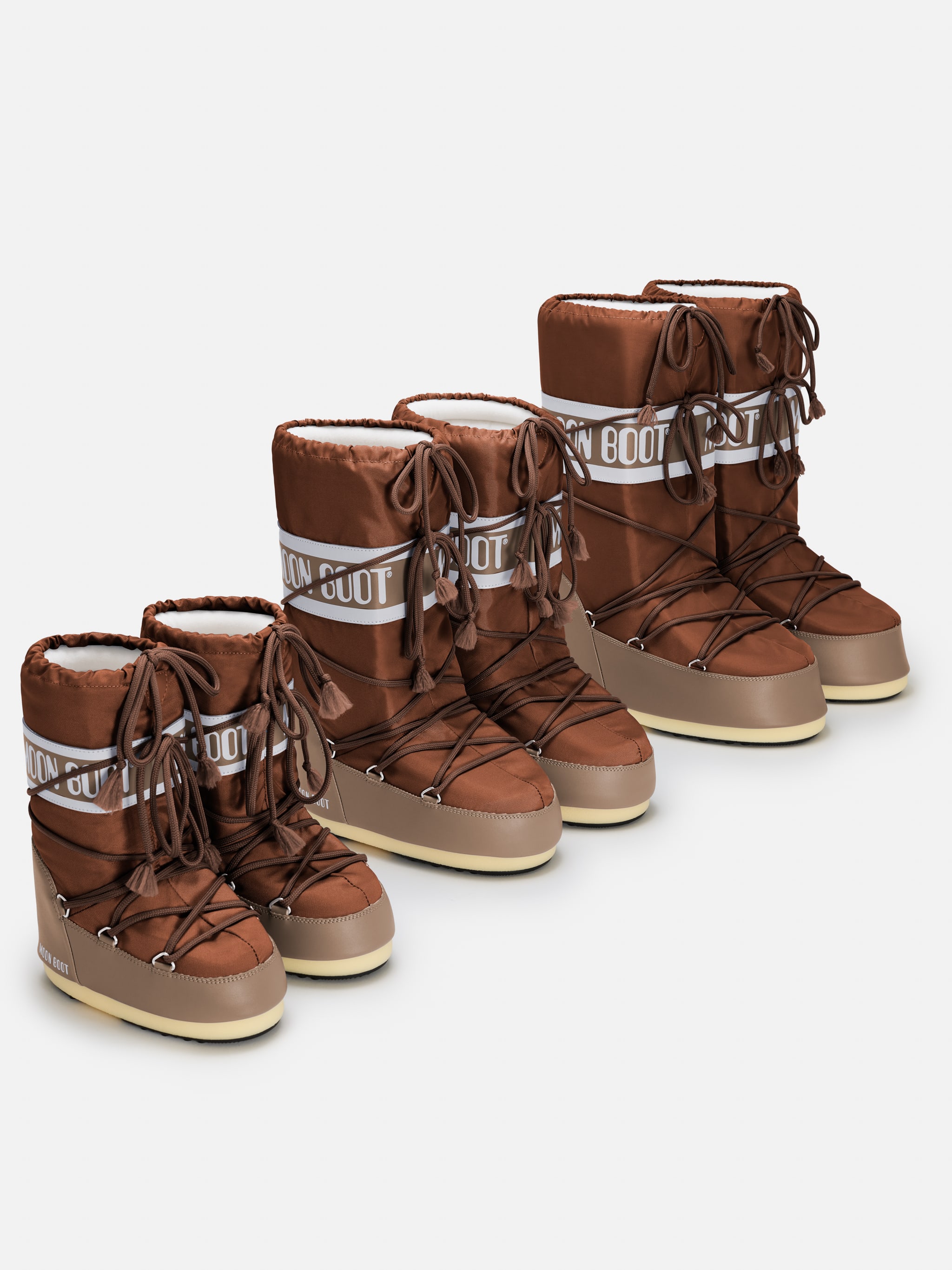 BOTA DE NÁILON MARROM ICON