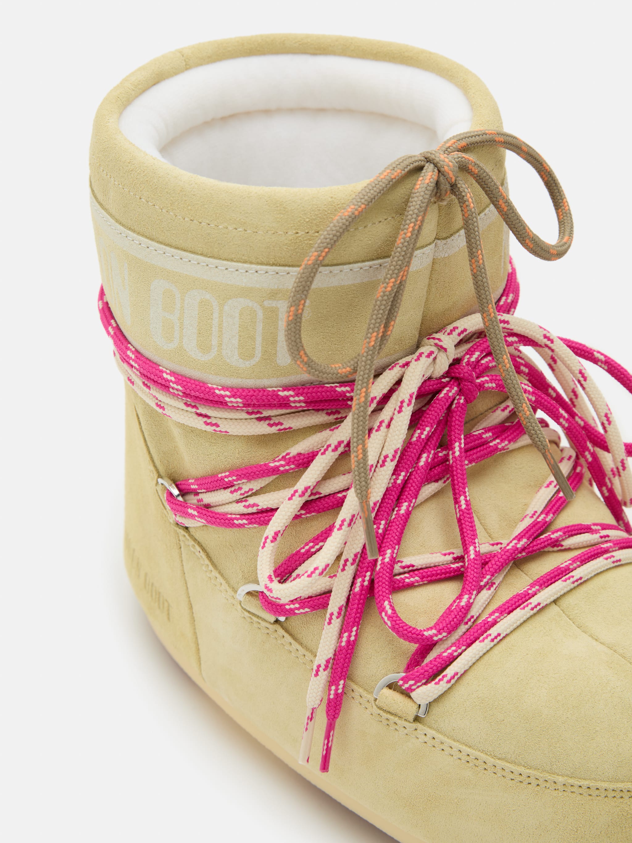 BOTAS ICON LOW EM COURO SUEDE AMARELO