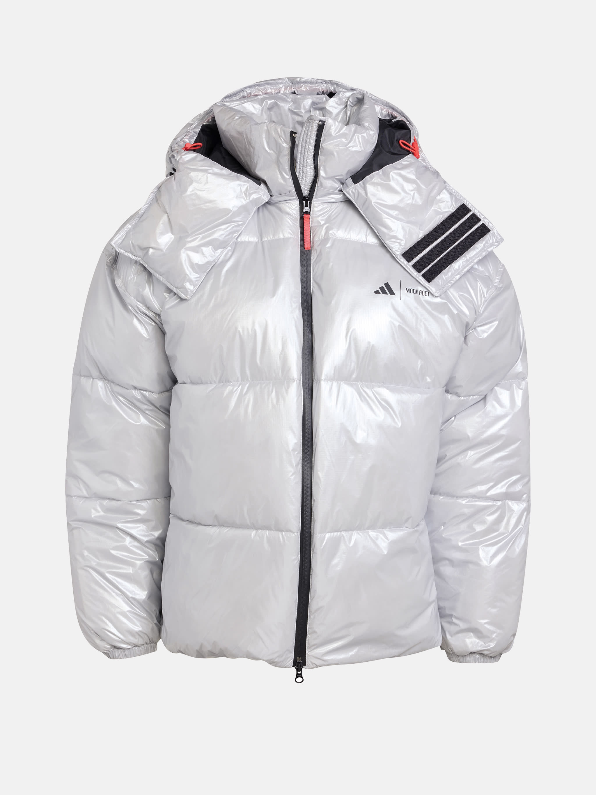 JAQUETA DE PUFFER PRATA ADIDAS X MOON BOOT