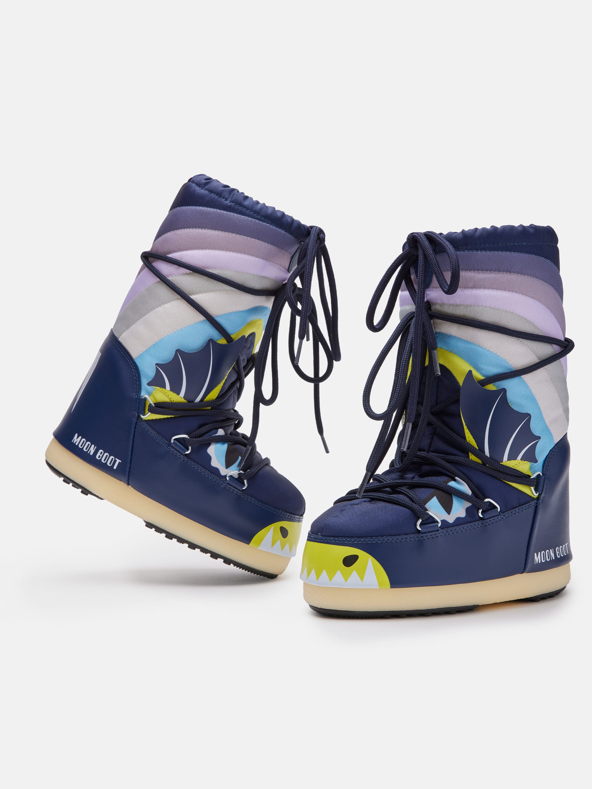 BOTA-DE-NEVE ICON JUNIOR DRAGÃO AZUL