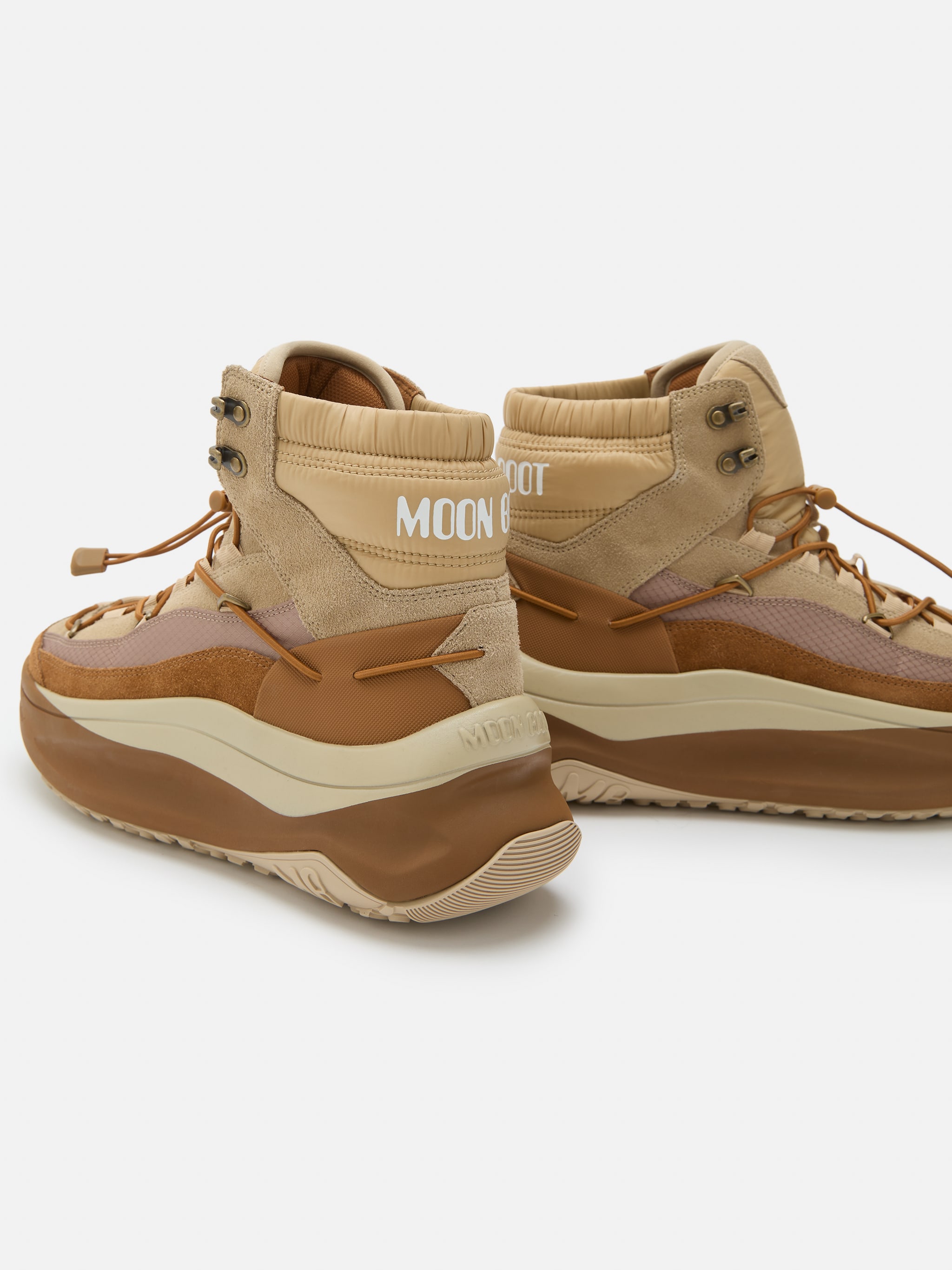 SAPATOS DE CORRIDAS MOON247 MARROM XLACE MID