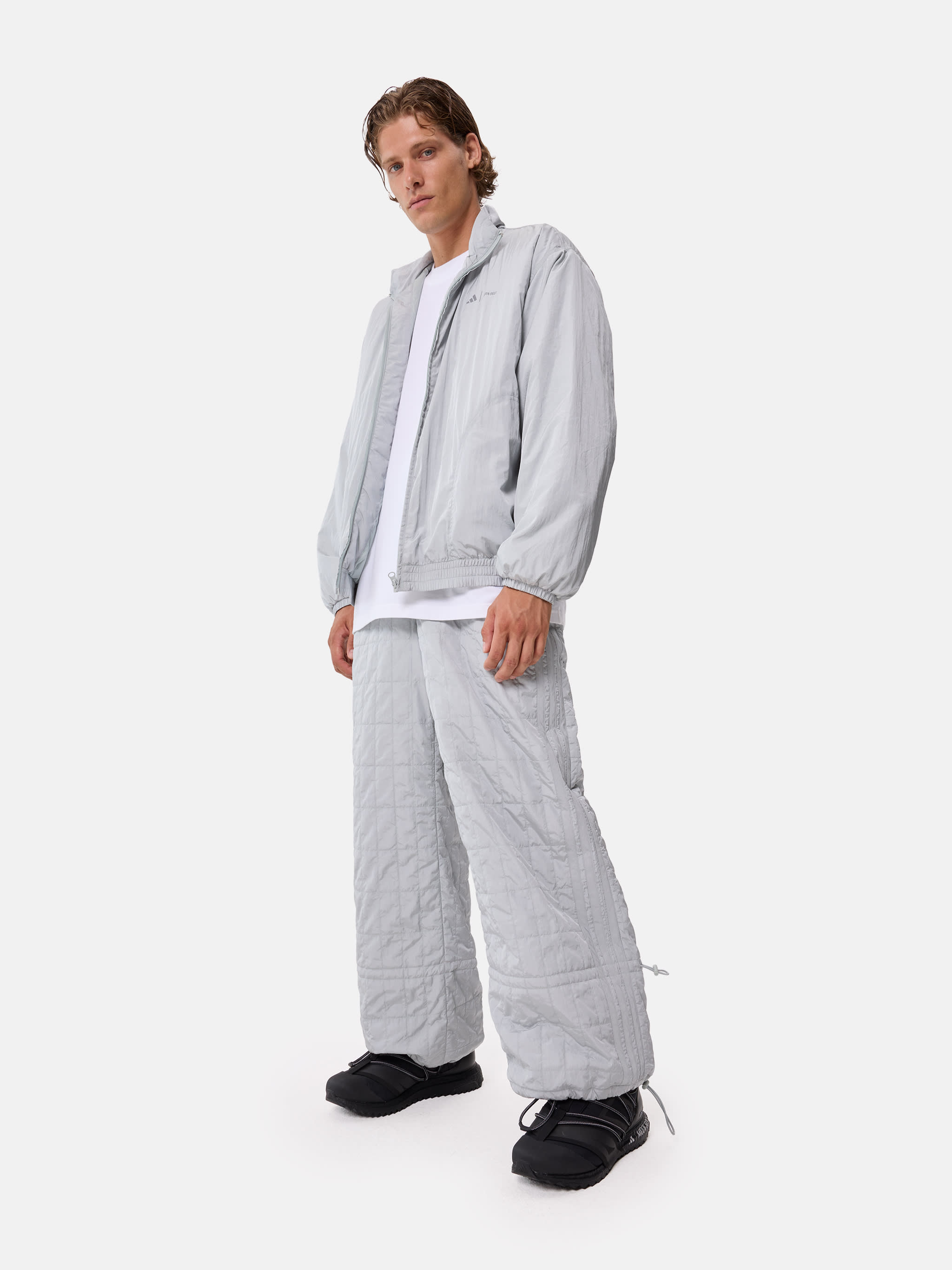 ADIDAS X MOON BOOT SUÉTER DE TRACKSUIT PRATA