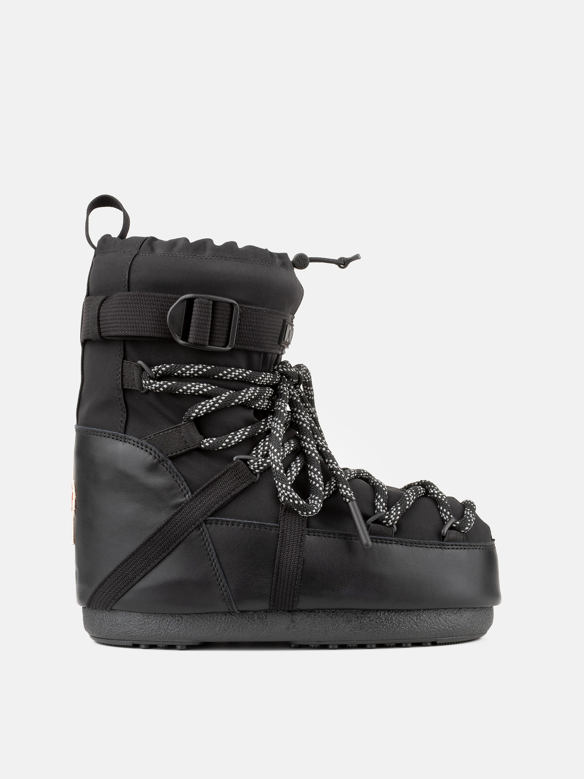 BOTAS MOON BOOT X MONCLER GRENOBLE ICON LOW PRETAS