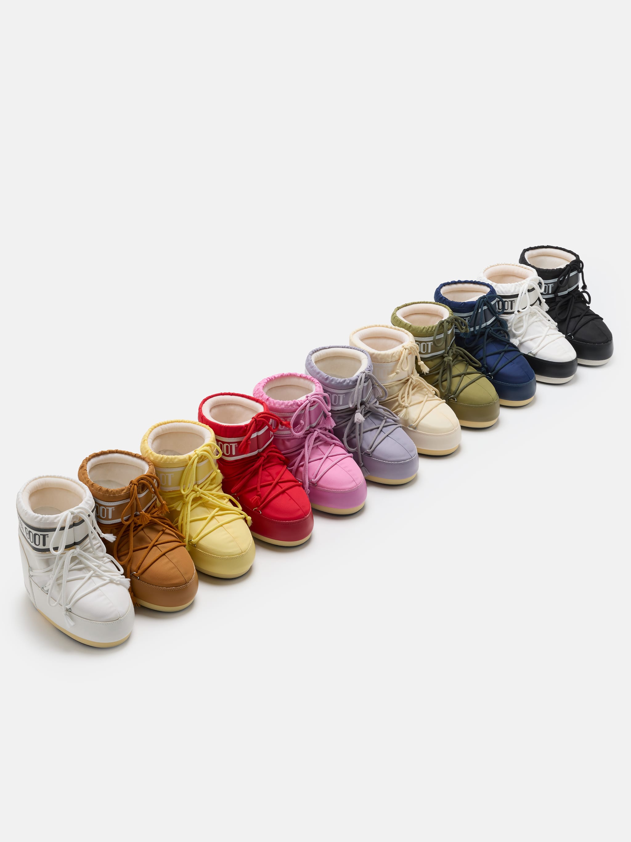 BOTA DE NÁILON BRANCO ICON LOW