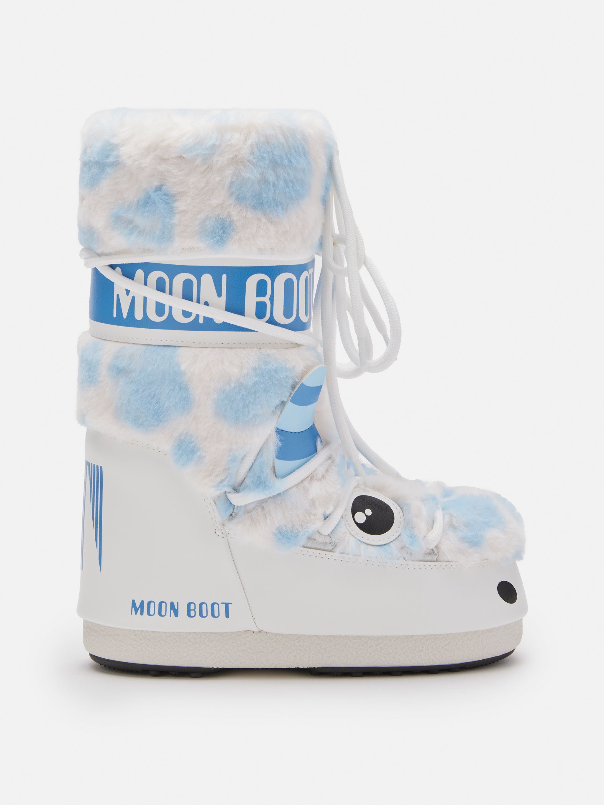BOTA DE PELE FALSA BRANCA ICON JUNIOR YETI