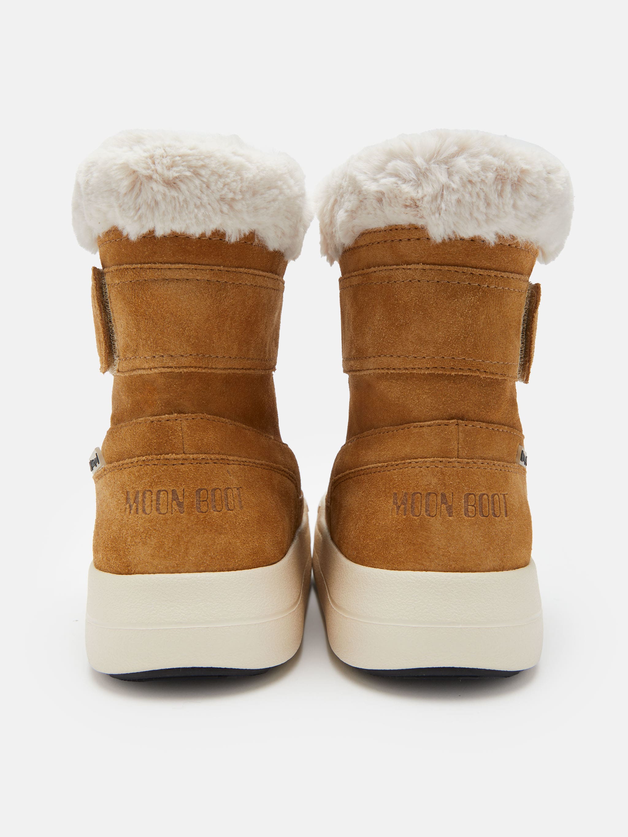 BOTA DE STRAP JUNIOR PARK MARROM SUEDE