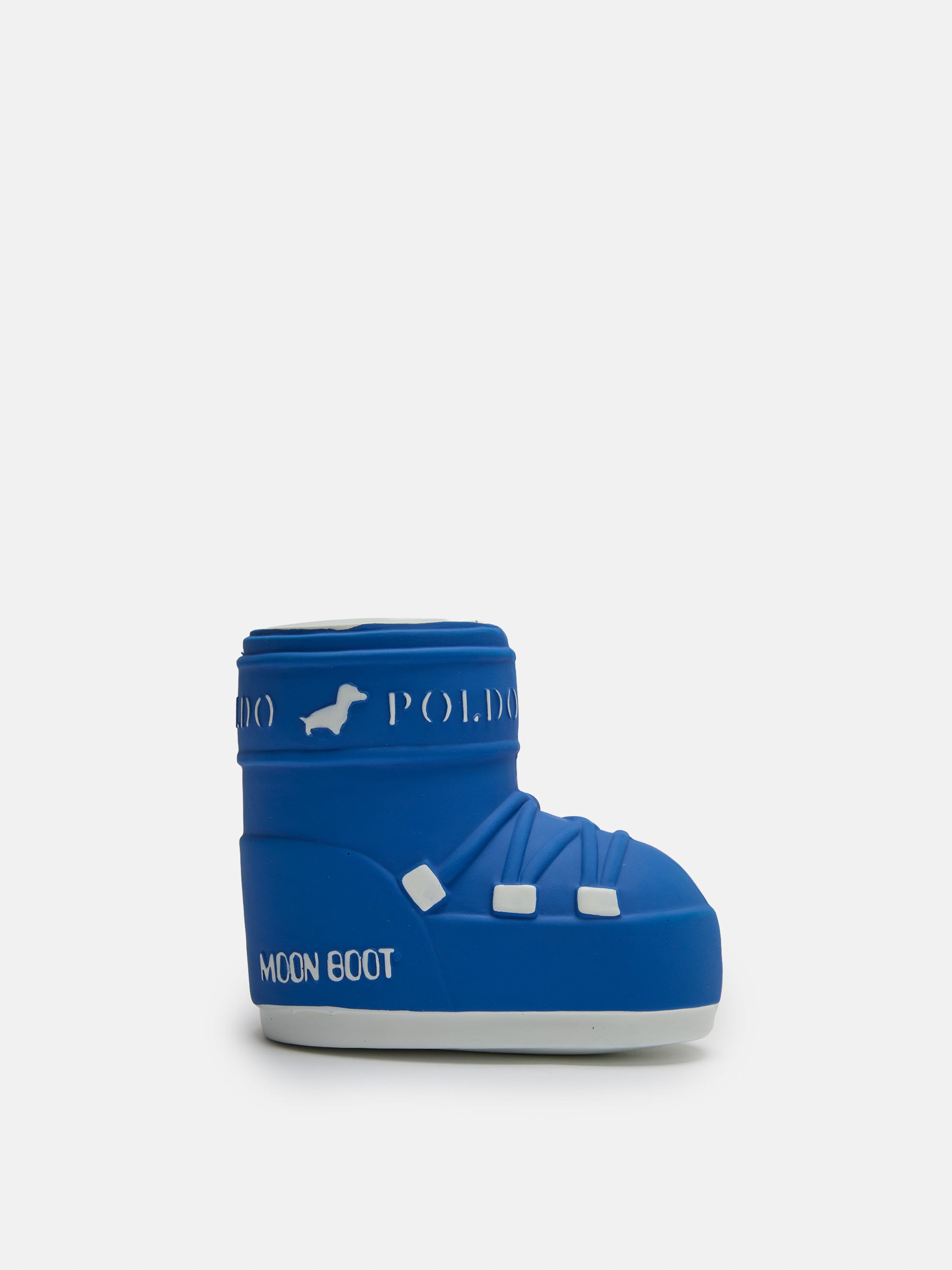 MOON BOOT X POLDO DOG COUTURE BRINCO AZUL BRINCO DE CÃO