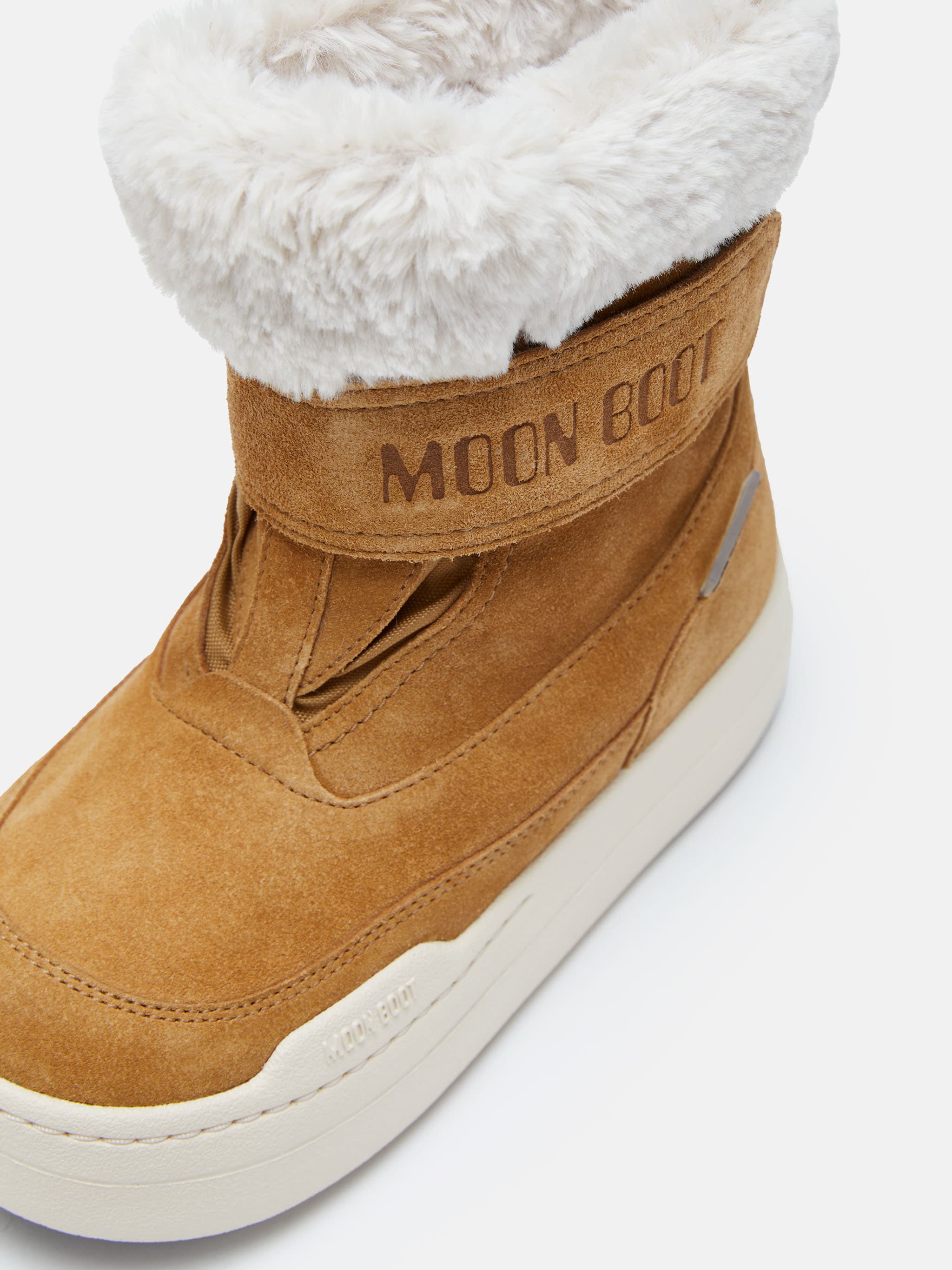 BOTA DE STRAP JUNIOR PARK MARROM SUEDE