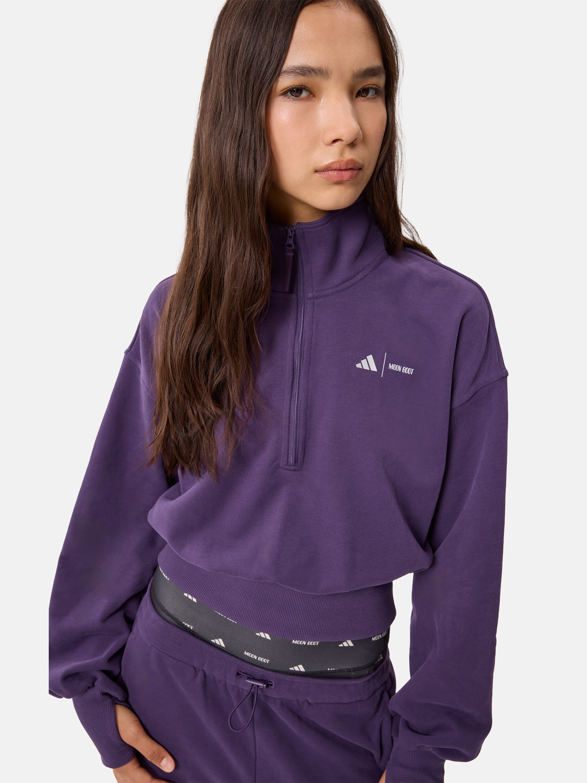 CAMISA DE SUÉTER ADIDAS X MOON BOOT PLUM