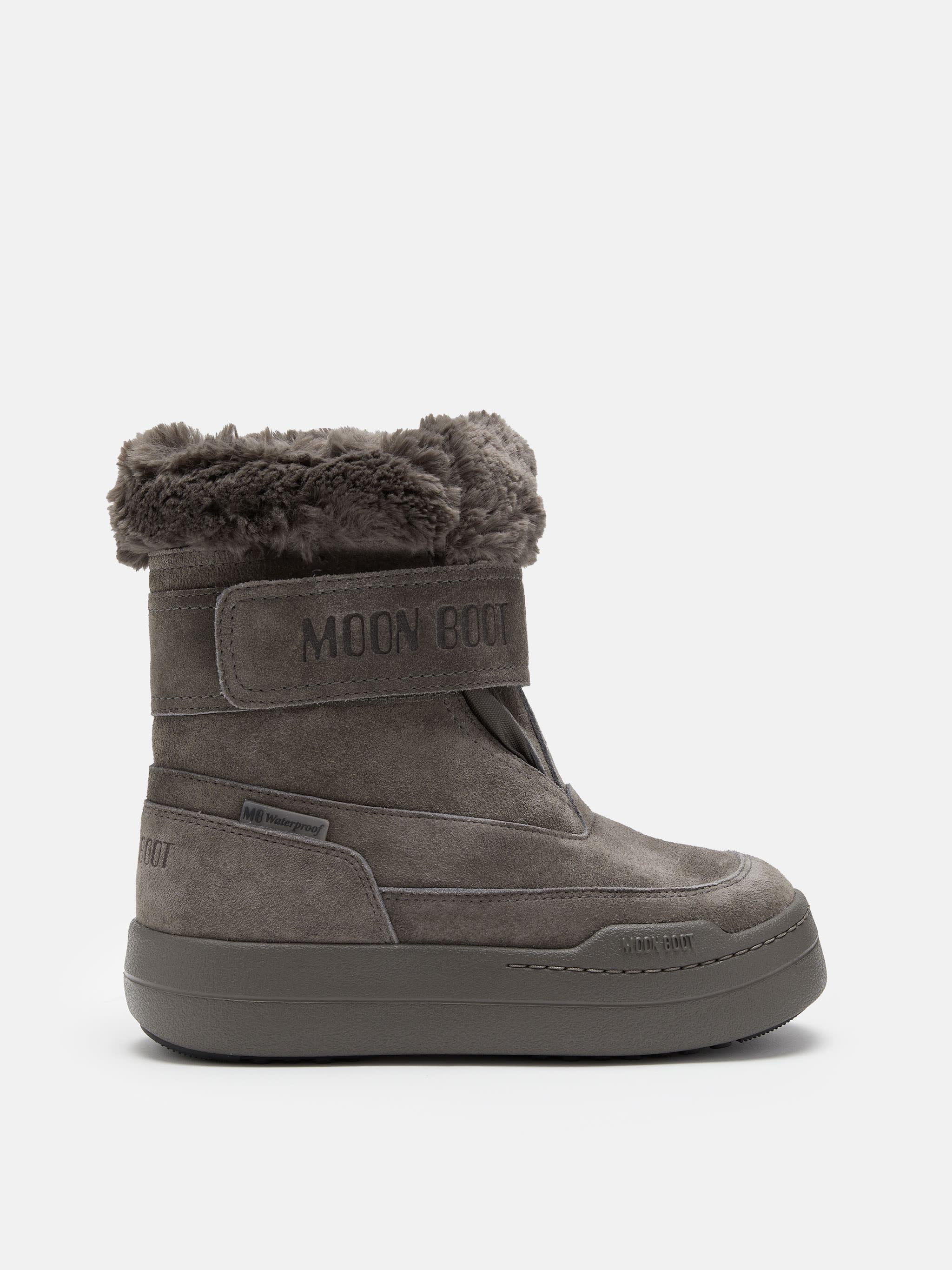 BOTA DE STRAP JUNIOR ANTRACITE SUEDE