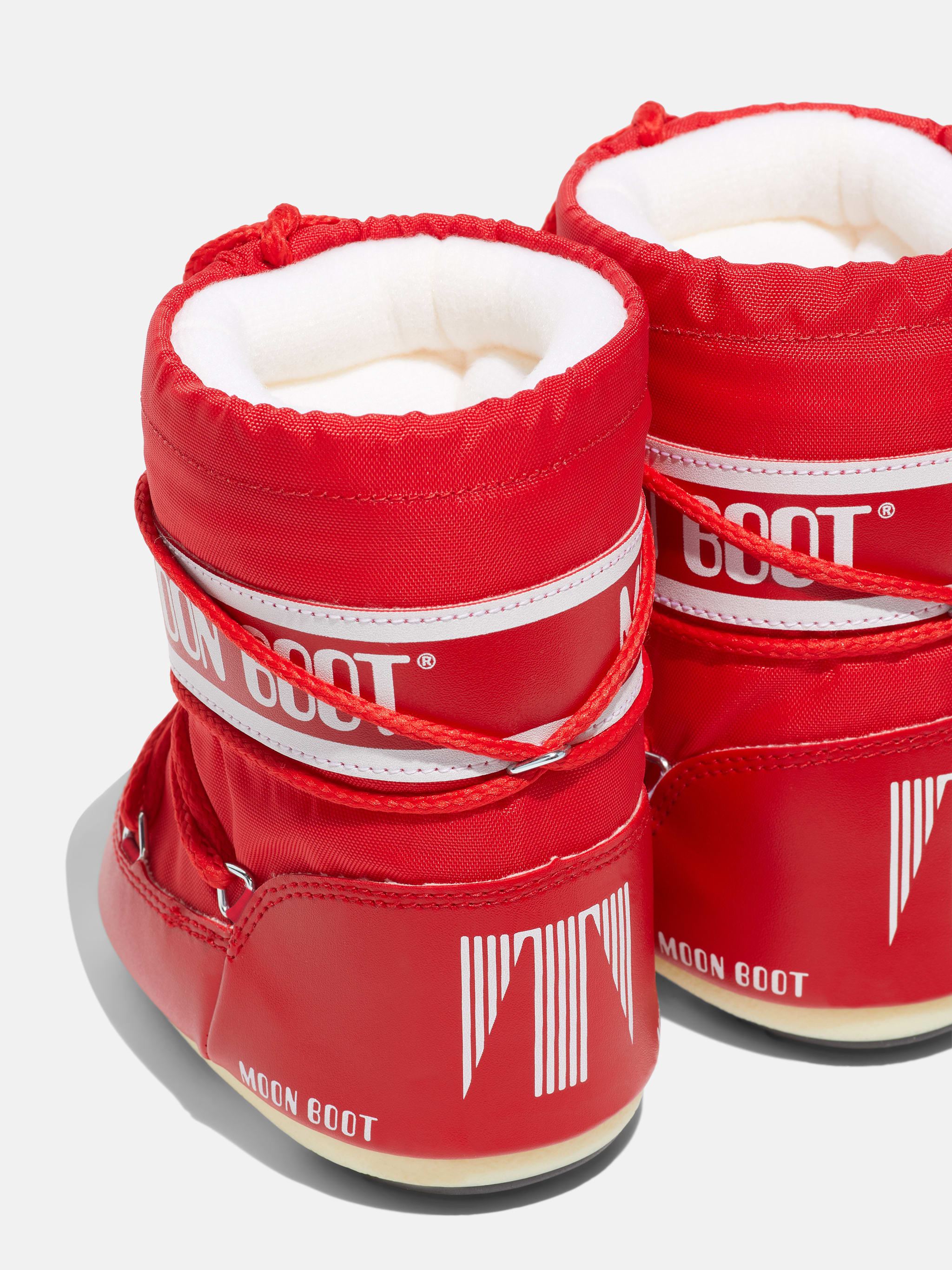BOTA-DE-NEVE ICON MINI VERMELHA EM NYLON
