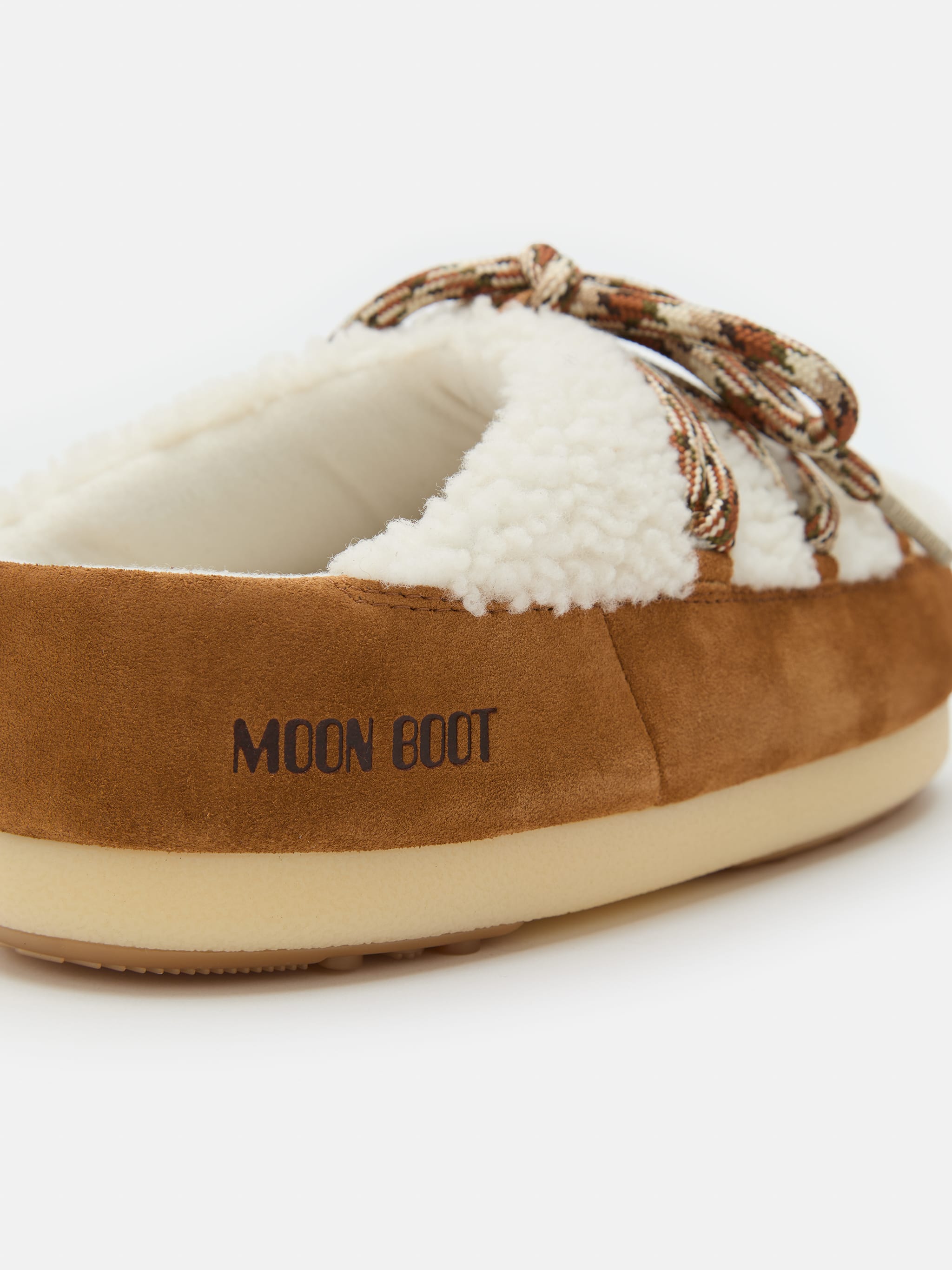 MULES EVX MARROM SHEARLING