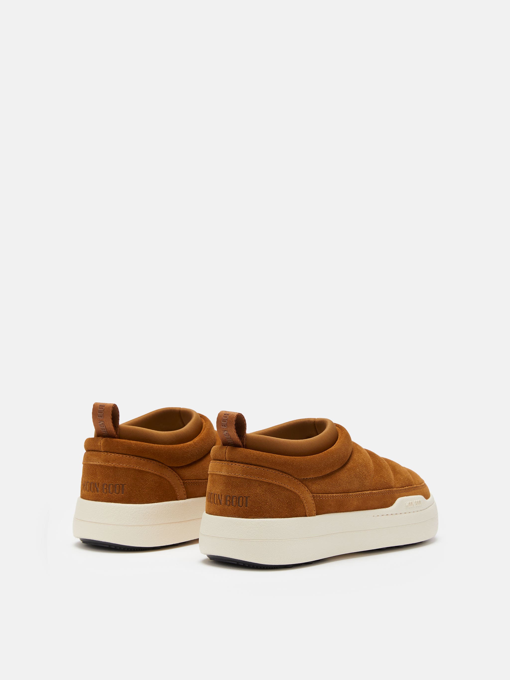 TÊNIS DE COU MOLE SUEDE MARROM CLARO