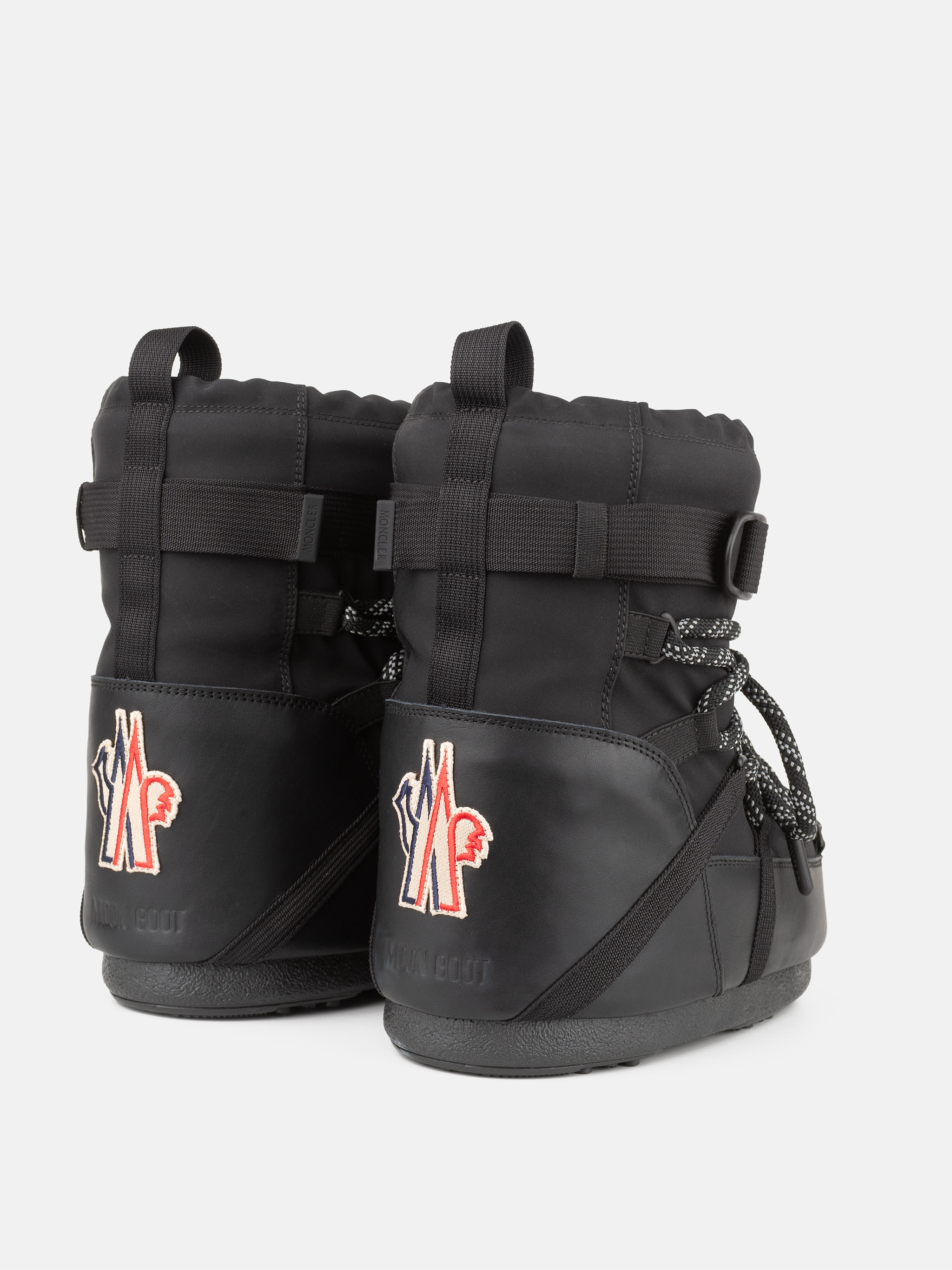BOTAS MOON BOOT X MONCLER GRENOBLE ICON LOW PRETAS