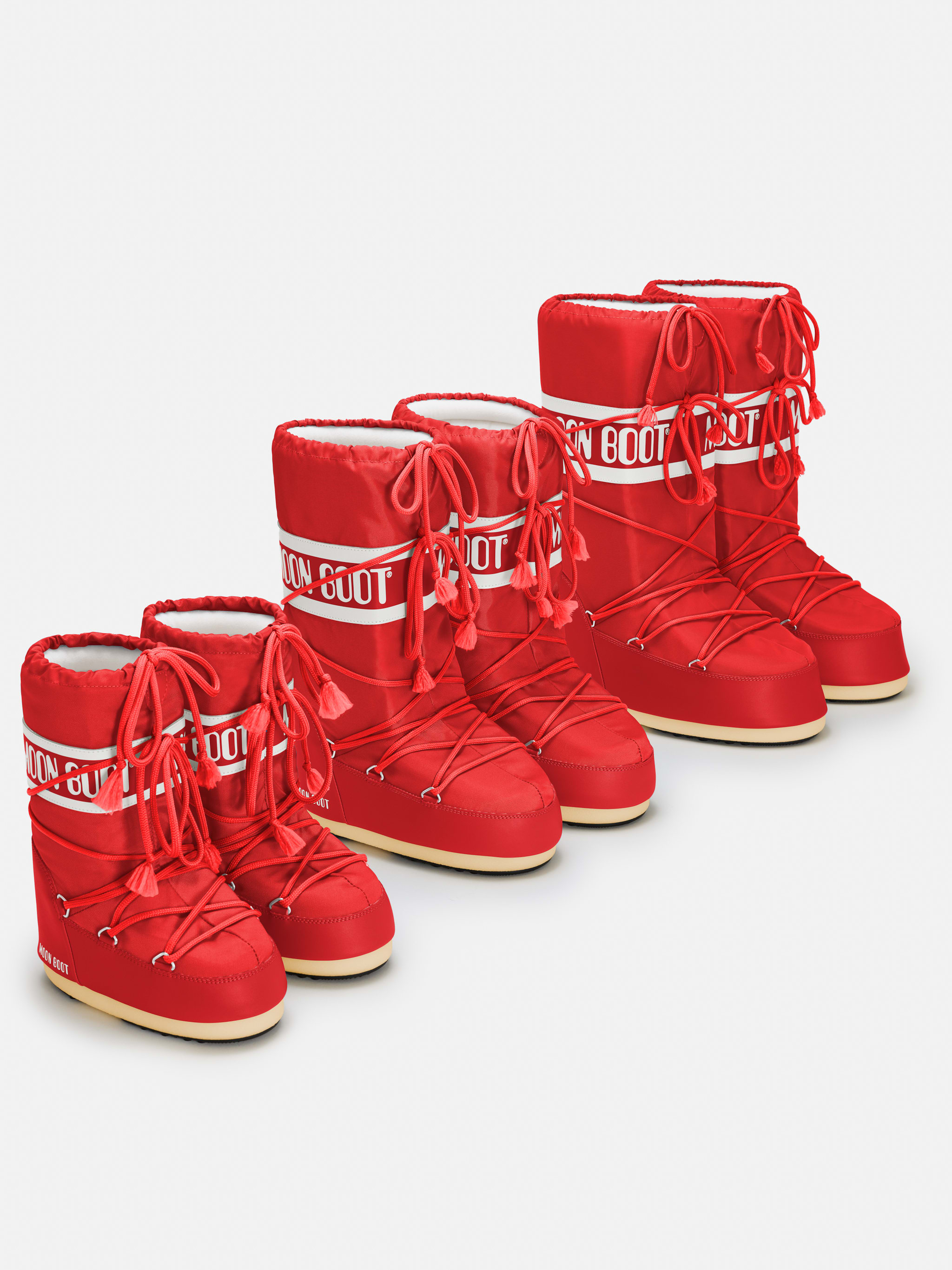 BOTA DE NÁILON VERMELHO ICON