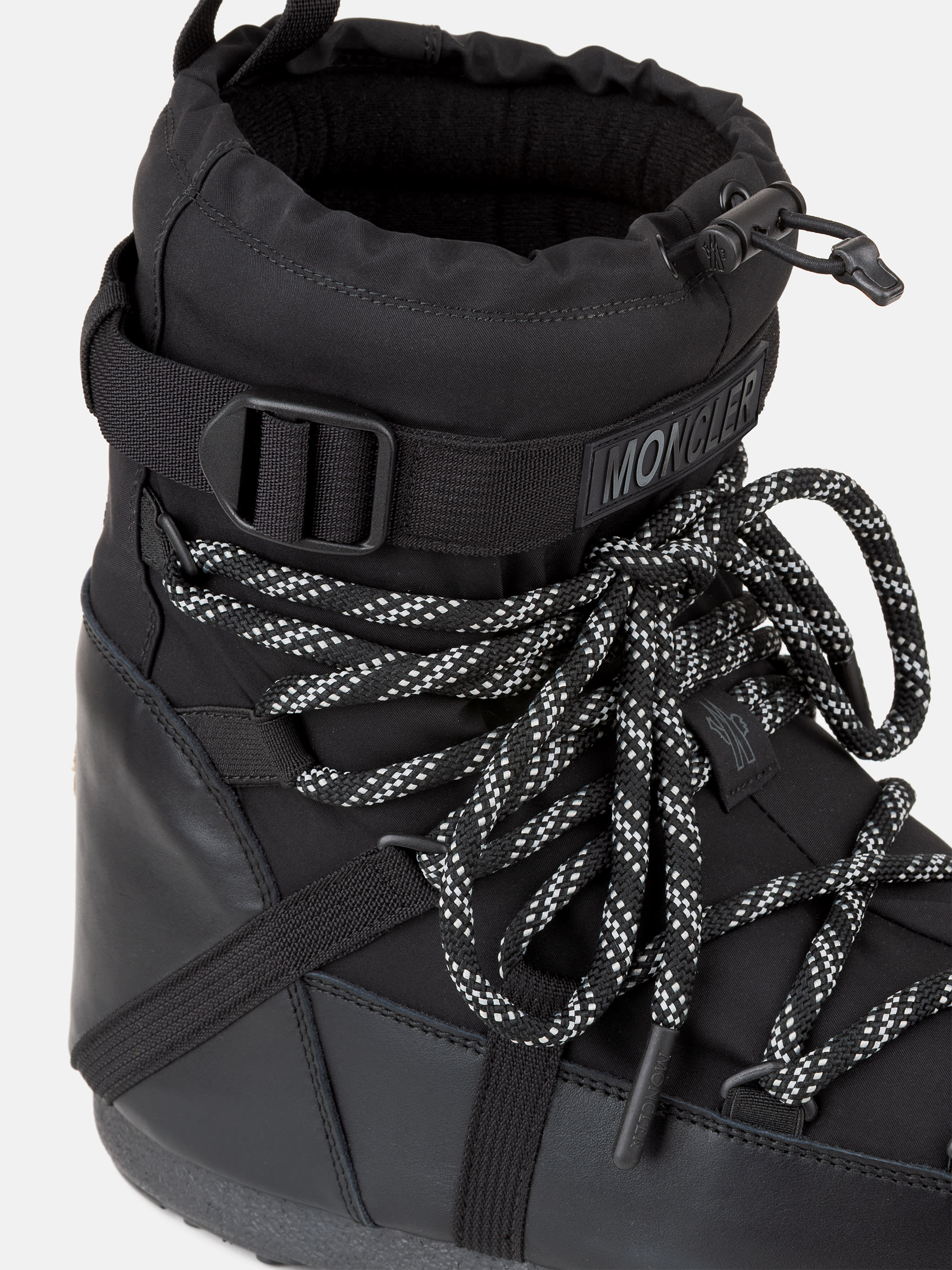 BOTAS MOON BOOT X MONCLER GRENOBLE ICON LOW PRETAS