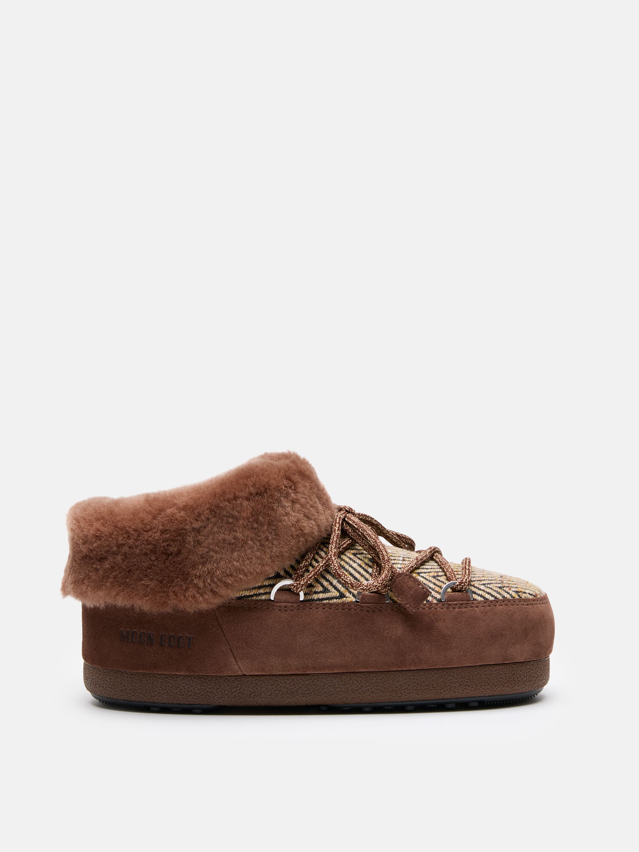 MULES MOON BOOT X GUEST IN RESIDENCE EVX CHALET COCOA FUR FALSO
