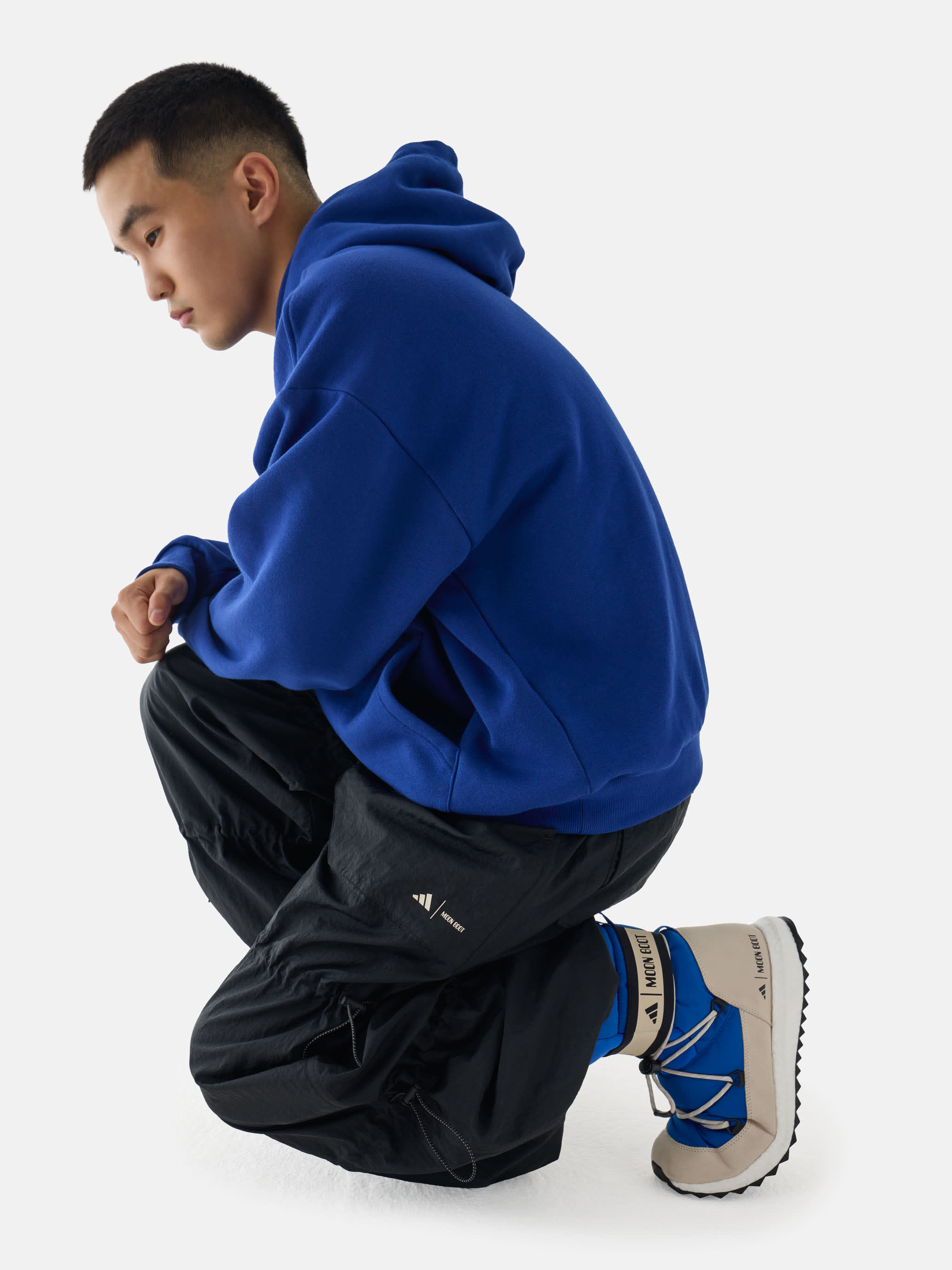 Tênis adidas x Moon Boot Moonboost High Azul
