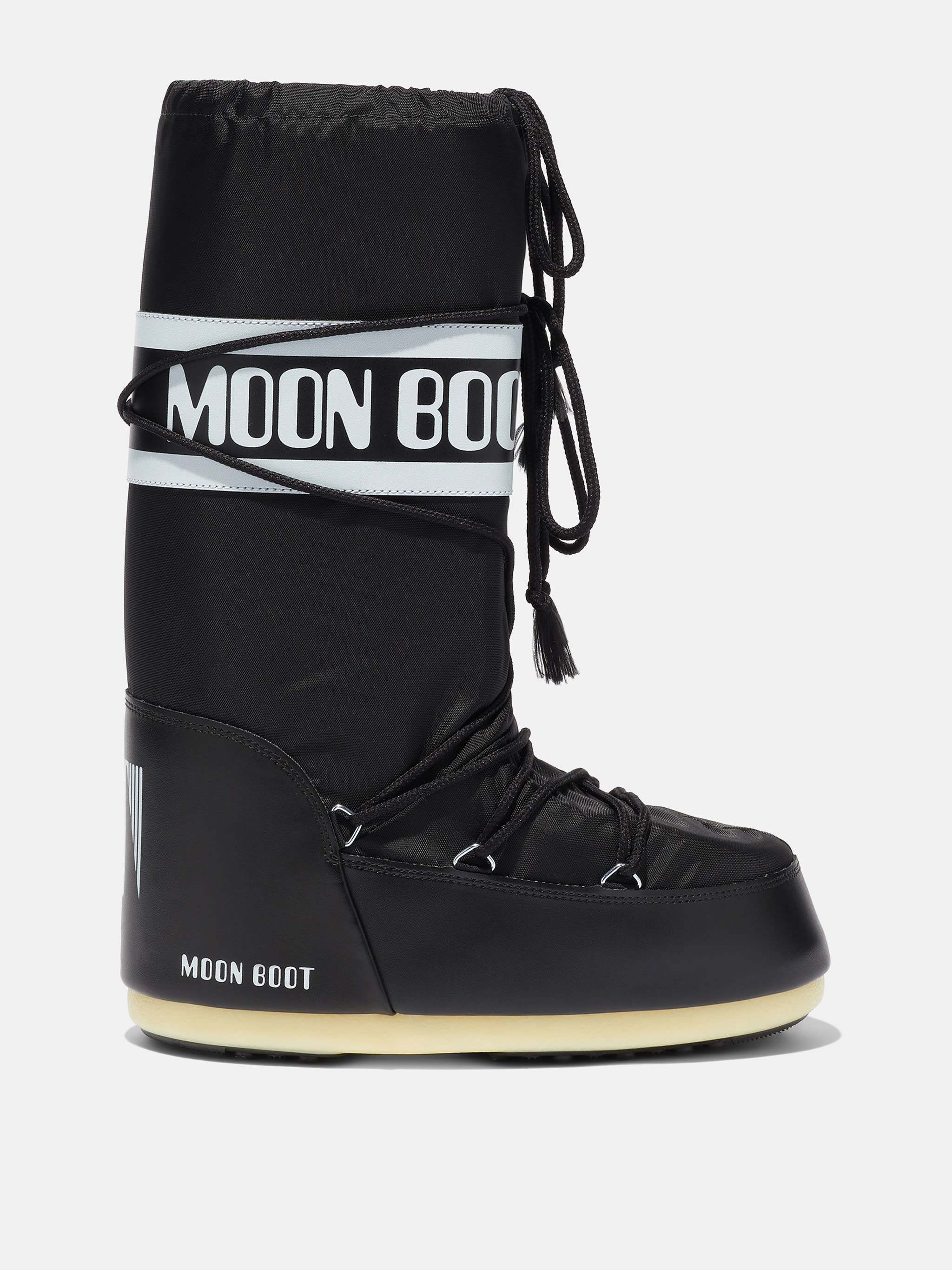 BOTAS DE NYLON PRETAS ICON